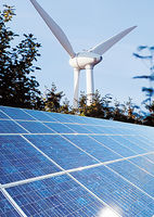 Wind u. Sonne in einem Projekt Wind u. Sonne in einem Projekt